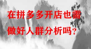 拼多多代運營 拼多多代運營