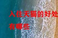 入住天貓的好處有哪些？它的優(yōu)勢在哪里？