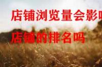 淘寶代運(yùn)營(yíng)：店鋪瀏覽量會(huì)影響店鋪的排名嗎？