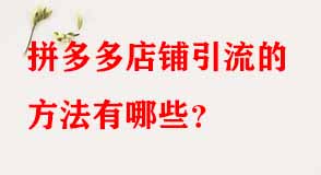 拼多多代運營 拼多多代運營